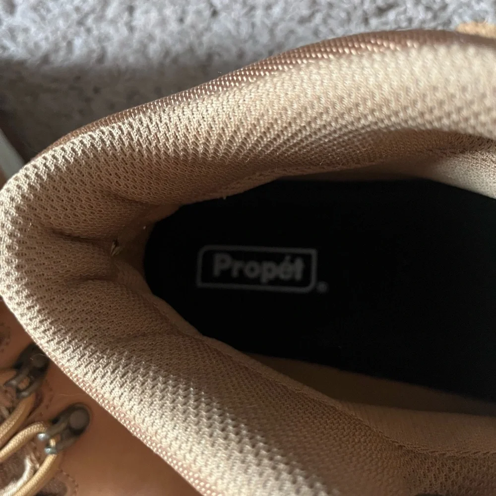 Propet womens Light Brown Hiking Boots - Picture 3 of 7